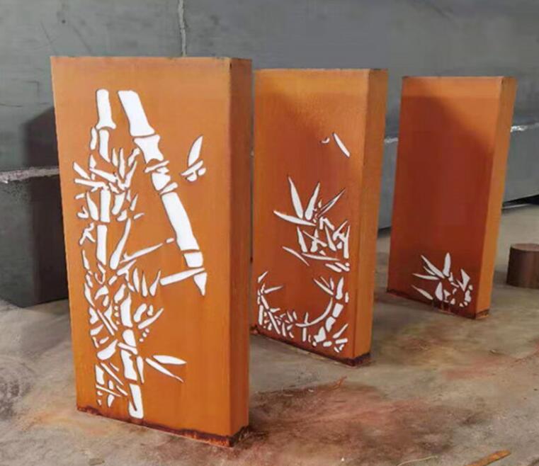 闽侯锈钢板灯箱